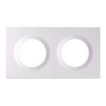 Cadre double Sonoff EF2G blanc pour interrupteurs Orb