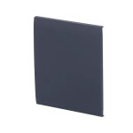 Interruptor inteligente Ajax LightSwitch CenterButton 1-gang/2-way cinzento