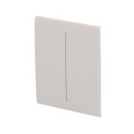 Interruptor inteligente Ajax CenterButton 2-gang Ostra