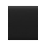 Painel tátil Ajax CenterButton preto para interruptor inteligente