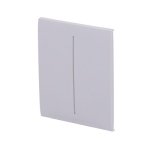 Painel tátil Ajax CenterButton duplo Fog