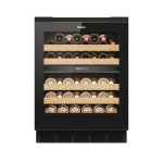Cava de Vino Haier HUC44GDEH1 44 Botellas Zona Doble Negro