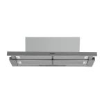 Campana extractora Whirlpool AKR-443/1-GY Canalisation 90cm LED Gris