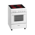 Cozinha Meireles E604W.1 55L 4 Zonas Vitrocerâmica Branco