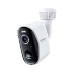 Cámara IP Baseus N1 Plus 3 MP Visión Nocturna Exterior IA Audio Bidireccional