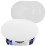 Haut-parleurs Power Dynamics NCBT604 amplifiés Bluetooth 120W blanc