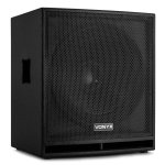 Subwoofer Vonyx activo 18" 1200 W con filtro ajustable