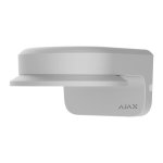Soporte de pared Ajax para cámaras Bullet Turret Dome blanco