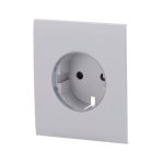 Placca centrale Ajax CenterCover grigia RAL 7047