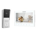 Videoportero analógico Hikvision DS-KIS102-P/Surface 7" 110° 2 hilos