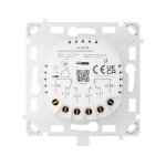 Interruptor inteligente Ajax LightSwitch LightCore 2 Gang/2 Way Jeweller 868 MHz