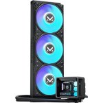 Refrigeração Líquida TCOMAS Cube 360 Preto 3 Ventoinhas ARGB Ecrã
