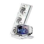 Flüssigkeitskühlung TCOMAS Exit D3 Pro 360mm 3 Lüfter ARGB Weiß