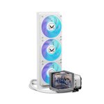 Vloeistofkoeling TCOMAS EXIT D3 360 mm 3 ARGB-ventilatoren wit