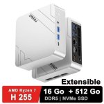 Mini PC FIREBAT AMD Ryzen 7 H255/16GB/512GB SSD/Radeon 780M Windows 11 Pro