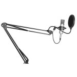 Micrófono Vonyx CM400 de condensador con brazo ajustable y filtro antipop