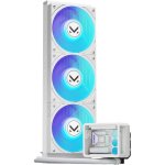 Refrigeracao liquida TCOMAS CUBE 360 mm 3 ventoinhas ARGB branca