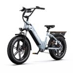 Bicicleta Elétrica OneSport OT08 500W Bateria 48V 18Ah Pneus Fat 20"