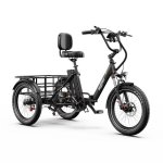 Tricycle électrique OneSport OT30 Pro moteur 500W batterie double 48V 18Ah