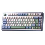 Tastatur Aula F75 Magnetisch Kompakt 75% Tri-Modus RGB PBT Spanisch Cedar Green