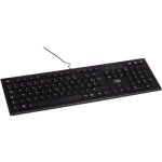 Teclado T'nB Streamline Slim de Membrana 100% Negro French