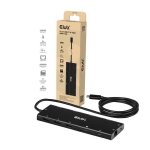 Base USB-C Club 3D CSV-2556 12-em-1 Triple HDMI DP2.1 100W