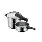 Cocotte-minute WMF Perfect Set Perfect V3 6,5+3 L acier inoxydable