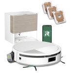 Aspirateur Robot et Laveur iRobot Roomba Max 775 Combo avec Vidage Automatique Navigation LiDAR 30.000 Pa + Pack 3 Sacs