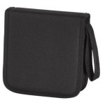 Capa para disco Hama 11615 32 discos Nylon Preto