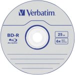 Disque BD-R Verbatim 25 Go 6x Boîte CD Paquet de 5