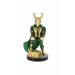 Soporte Cable Guys Loki Mando Videoconsola y Móvil Marvel