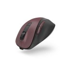 Hama MW-500 Recharge draadloze muis 1600 DPI zwart/bordeaux, oplaadbaar