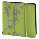 Funda para discos Hama nylon verde 24 discos
