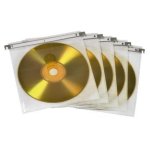 Fundas Hama Doble para CD/DVD 2 discos Blanco 50 unidades