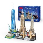 Puzzle 3D Dam Electronics New York 37x22,5x42 cm