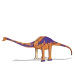Puzzle Dam Electronics Amargasaurus 3D XL Bois 39 pieces