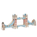 Puzzle 3D Dam Electronics Tower Bridge Londra 105 pezzi XL