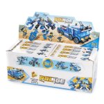 Bouwspeelgoed Dam Electronics Politietruck en Robot 2-in-1 311 Stuks
