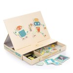 Juego Dam Electronics Robotix 37 Piezas Magneticas Carton