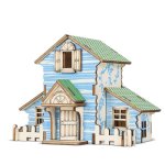 Puzzle 3D Madera Dam Electronics Cabaña en el Bosque 22 Piezas 137 x 91 x 105 mm