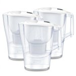 Carafe filtrante Brita Aluna 2,4L Pack 3 avec 3 filtres Maxtra Pro