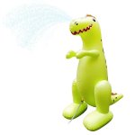 Jouet Gonflable Dinosaur T-Rex Dam Electronics avec Arroseur 180 x 130 cm