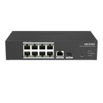 Switch Hikvision 8 Puertos Gigabit PoE Videovigilancia