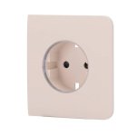 Presa intelligente Ajax SideCover Tipo F Controllo touch e LED di stato