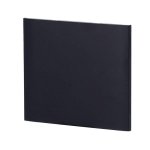 Panel táctil Ajax CenterButton 2G negro para LightCore vertical