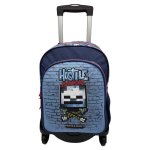 Sac a dos Dam Electronics Minecraft Hostile Behaviour Double Compartiment Chariot Noir