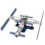 Puzzle 3D Dam Electronics Space Station 54 pièces