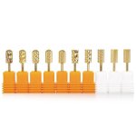 Kit Fräser aus Wolframstahl fuer Manikure Dam Electronics - 10 Typen