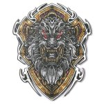 Puzzle Dam Electronics DIY Forme Silhouette Lion