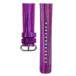 Bracelet universel cuir synthetique tisse couleur 22 mm Dam Electronics